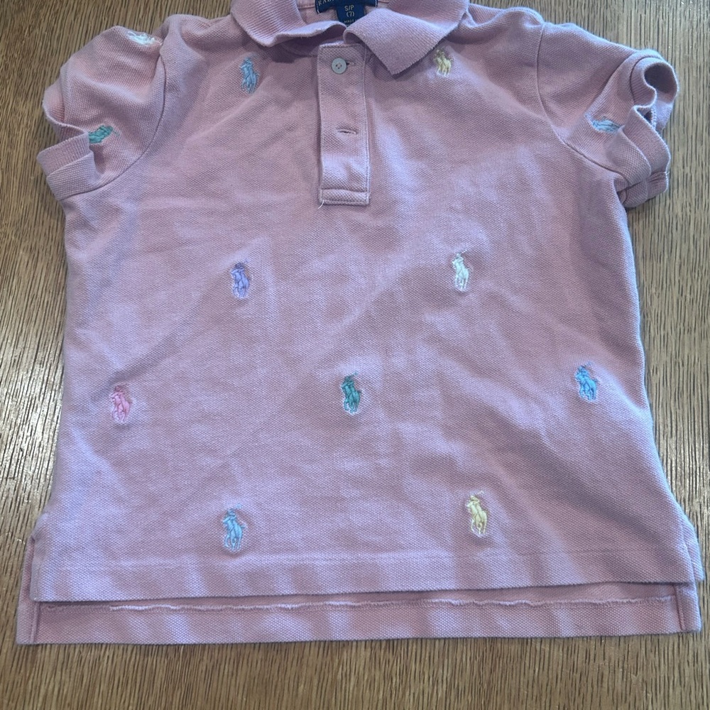 Polo by Ralph Lauren Light Pink Kids Polo Shirt
